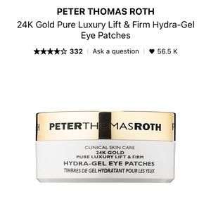 🆕 Peter Thomas Roth 24K Gold Luxury Lift & Firm Hydra-Gel Eye Patches